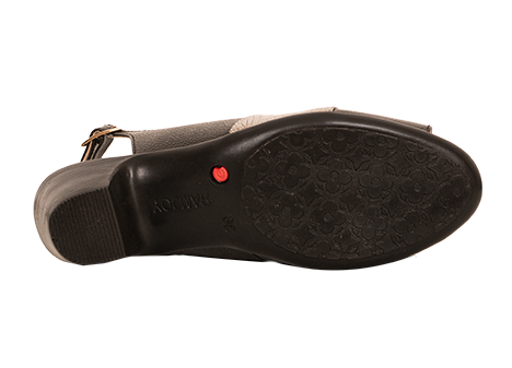 Sandalia para mujer en Cuero color NEGRO, referencia ZY33