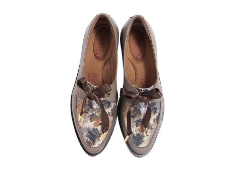 Zapato para mujer en Cuero color TAUPE, referencia P95N