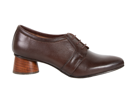 Zapato para mujer en Cuero color MARRON, referencia K15C