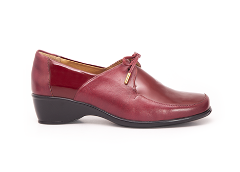 Zapato para mujer color VINOTINTO, referencia RS6LRRCN