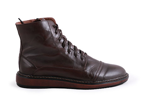 Bota para hombre en Cuero color MARRON, referencia 2E69