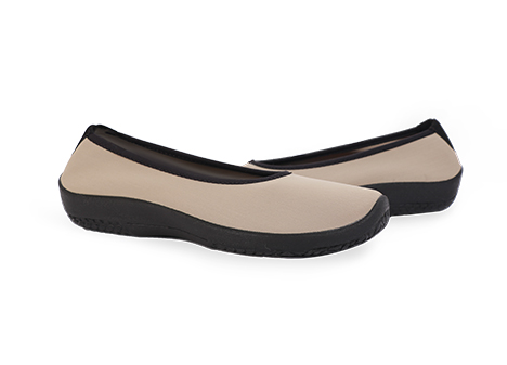 Baleta para mujer en Lycra color BEIGE, referencia ZWL1