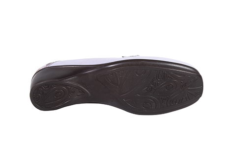 Mocasín para mujer en Cuero color LILA, referencia RS1Y