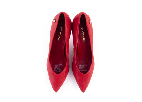Tacones para mujer en Cuero color ROJO, referencia ZC03LINE