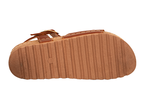 Sandalia para mujer en Cuero color CO?AC, referencia ZP01