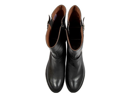 Bota para mujer en Cuero color NEGRO, referencia FR8PMINE